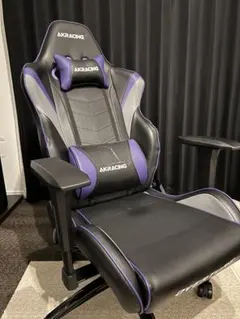 AKRACING OVERTURE ゲーミングチェア 黒/紫