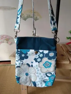 ☆ちひろ様専用①☆ ハンドメイドポーチ 紫陽花 A516 - メルカリ