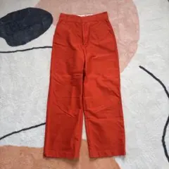 ADAM ET ROPE オレンジ ワイドパンツ