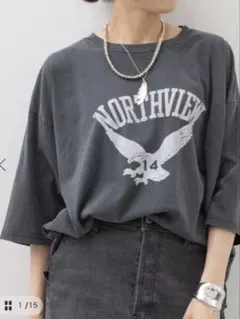 【REMI RELIEF】 NORTHVIEW 7ブソデ T-SHIRTのサムネイル