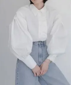 LOWRYSFARM ローリーズファーム　フリルシャツ