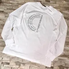 【新品】1PIU1UGUALE3 RELAX／ラインストーン ロンT カットソー