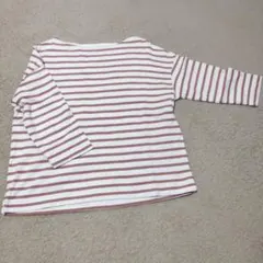 無印良品　ボーダーＴシャツ　七分袖　XS〜S