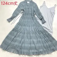 美品 アメリ AMERI ワンピース ティアードフリル マキシ キャミソールのサムネイル