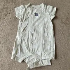 西松屋 水玉模様半袖ロンパース 60-70cm