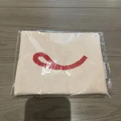 不二家 オリジナルニットポーチ スマイルマーク