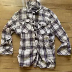 Hurley ネルシャツ チェック柄 Mサイズのサムネイル