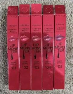 KATE リップモンスター ツヤバース　全５色セット