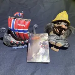 Norway SouvenirノルウェーViking ship&Troll