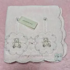 ANTEPRIMA タオルハンカチ くま柄