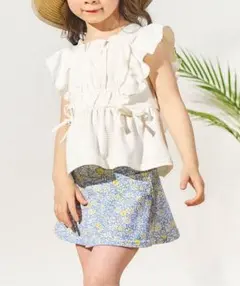 レモン・花柄シャーリングセパレート水着