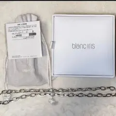 BLANC IRIS ブランイリス シルバーネックレス 50cm - メルカリ