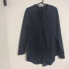 OPAQUE CLIP ネイビー 長袖シャツ Lサイズ