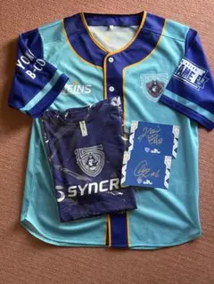 未使用横浜ビーコルセアーズ ベースボールシャツ&Tシャツセット