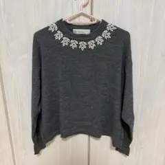 [美品]ビューティーアンドユース　薄手ニット