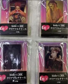 【新品未開封】hide 一番くじ2026 C賞 クリアマルチケース コンプリート