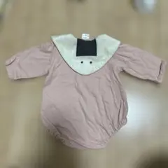 futafuta ロンパース 70cm ピンク　おにぎり　なりきり　ハロウィン
