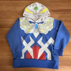 ウルトラマンゼロ　なりきりパーカー　120cm 裏起毛