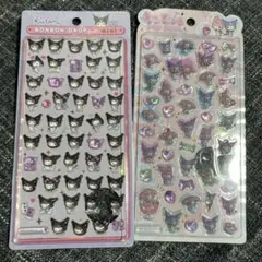 サンリオ　ボンボンドロップシール　mini ミニ クロミ　うるちゅる　メロクロ