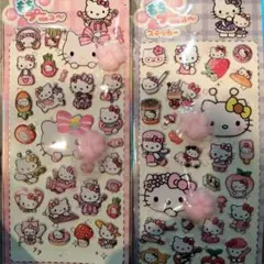ハローキティー　肉球シール　２セット