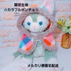 ぬいぐるみポンチョ　ぬい活　推し活　ポンチョ　衣装　クリスマス　Disney