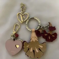 FURLA キーホルダー チャーム 3点セット