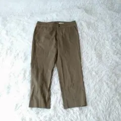 エスプリミュールESPRITMUR パイピング スラックスパンツ 11グレー