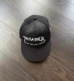 【THRASHER】 スナップバック キャップ ブラックのサムネイル