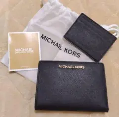本日限定セール！ 【新品】MICHAEL KORS　 財布＆パスケース❢