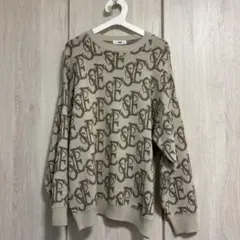 WEGO ニット　セーター　ベージュ