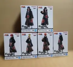 NARUTO-ナルト- Figuno フィギュア 暁　6種のサムネイル