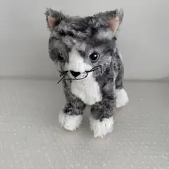 グレーの猫 ぬいぐるみ IKEA