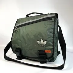 美品 adidas リュック 90s カーキ old 3way ショルダーバッグ