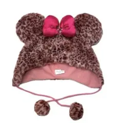 【希少】【即日発送】ディズニー ミニー レオパード柄 ヒョウ柄 ファンキャップ