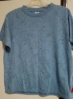 POKEMON 水色 Tシャツ LLサイズ