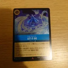 ロルカナ　Let it go foil　1枚 LET IT GO レット・イット・ゴー Foil 1-2/C1 P｜ロルカナシングル