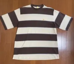 HANGTEN ハンテン Tシャツ マルチボーダー USA製　シングルステッチのサムネイル