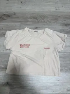 Chico 半袖 Tシャツ ベージュ ロゴ入り ピンクのサムネイル