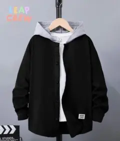 美品　 SHEIN シーイン　パッチワークカラーブロック　ジャケット　パーカー