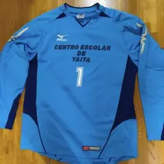 ミズノ　サッカー　キーパーシャツ　矢板中央