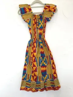 子供服Sale！アフリカ　セネガル　African 西アフリカ　Kids ワンピ