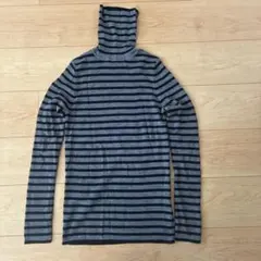 UNIQLO/ユニクロ　エクストラファインメリノリブタートルネックセーター