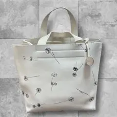 FURLA トートバッグ ホワイト タンポポ柄のサムネイル