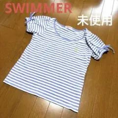 美品❤️スイマーボーダーTシャツ袖リボン　平成　夢かわ甘ロリバレエドリームコア韓国のサムネイル