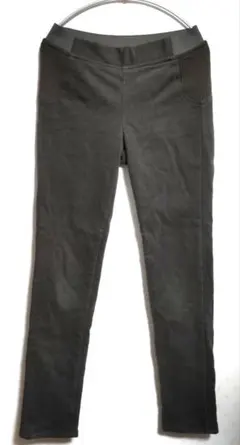 カーキ色 スキニーパンツ 裏起毛あったかパンツ Мサイズ