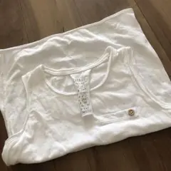 ZARAキッズ　白タンクトップ　122 7歳