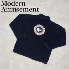 Modern Amusement フリースジャケット L 黒 サーフィン