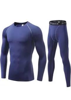 sillictor コンプレッション ウェア 上下 セット メンズ 半袖/長袖M
