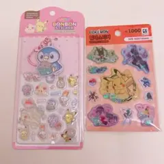 韓国★ポケモン　candy bonbon sticker キーリング　ポッチャマ