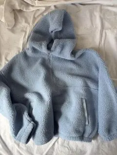 ライトブルーフリースジャケット